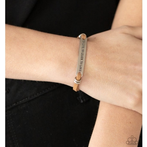 To Live, To Learn, To Love Bracelet - Picture 1 of 2
